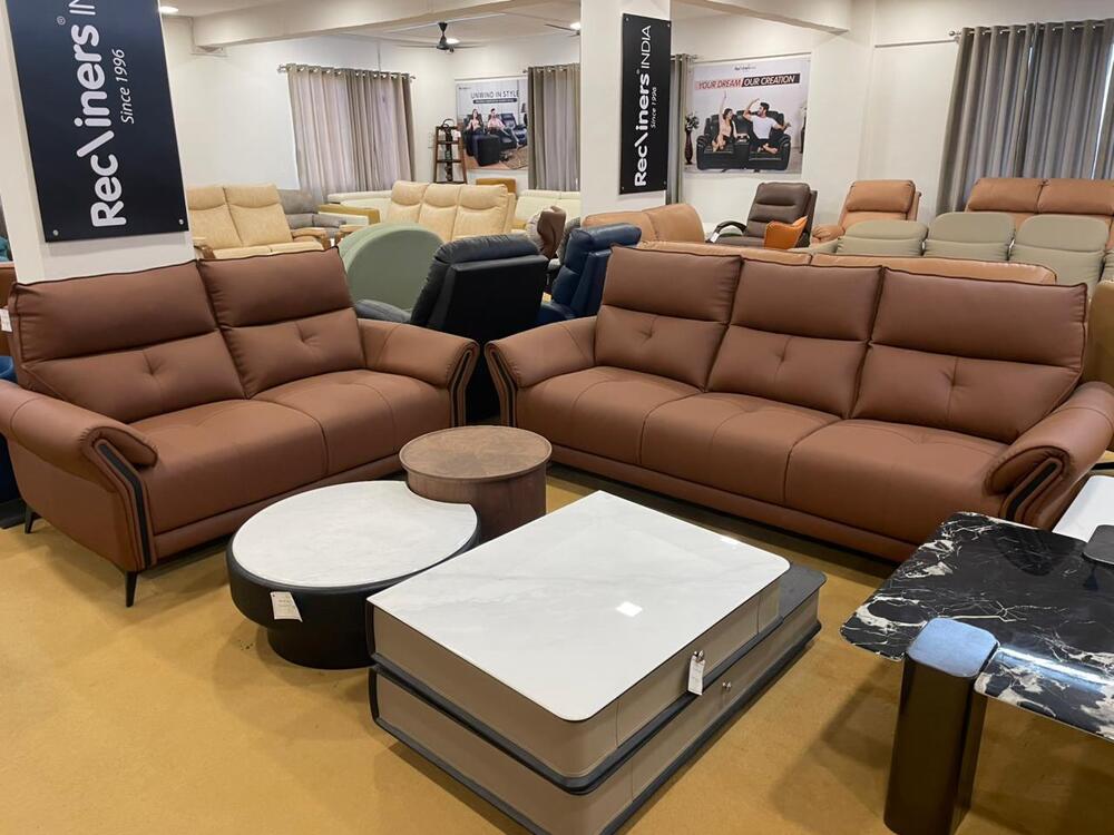 Brown 5 Seater Sofa Set - Color: Different Available