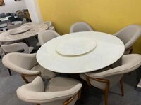 Round 6 Seater Dining Table - Color: Different Available