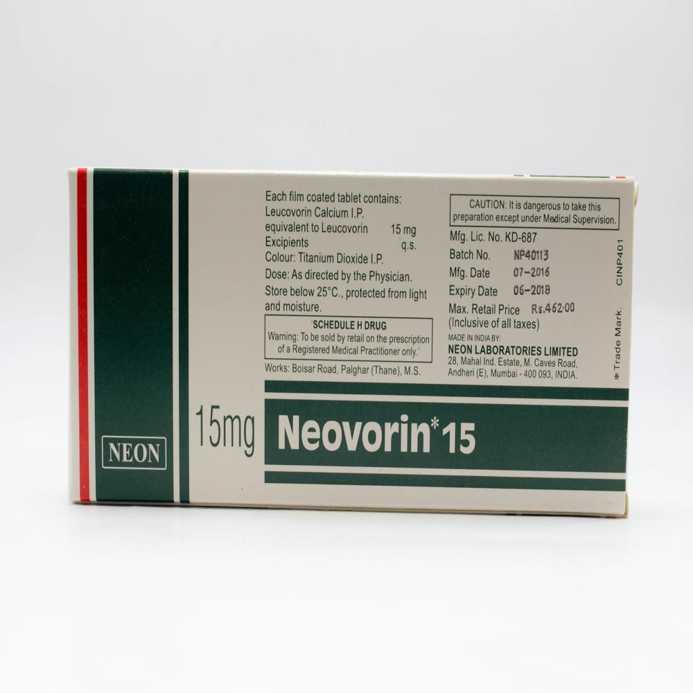 Neovorin 15 mg Tablet