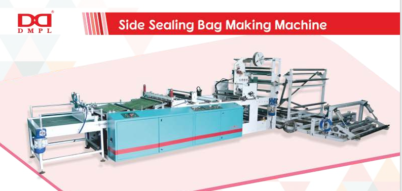 Pouch Making Machine / Side Sealing Bag Making /Courier & Security Bag Macchine