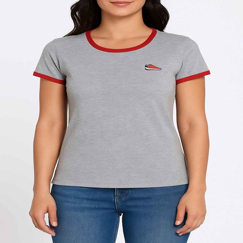 W11550 EIGHT2NINE Ladies Ringer Tees