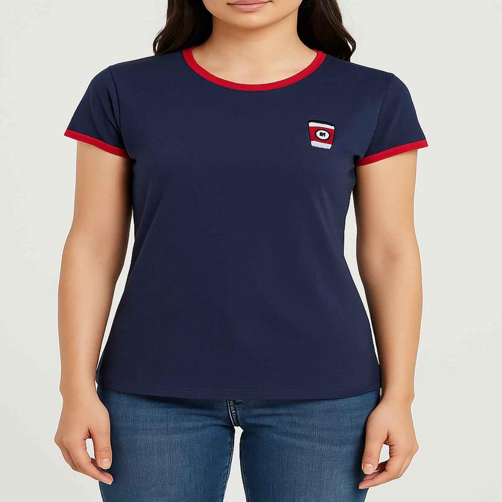 W11550 EIGHT2NINE Ladies Ringer Tees