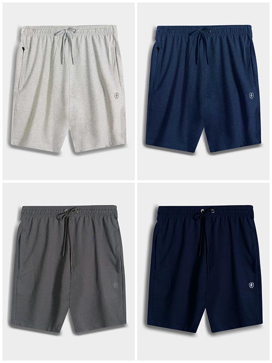 M11270 Mens French Terry Shorts