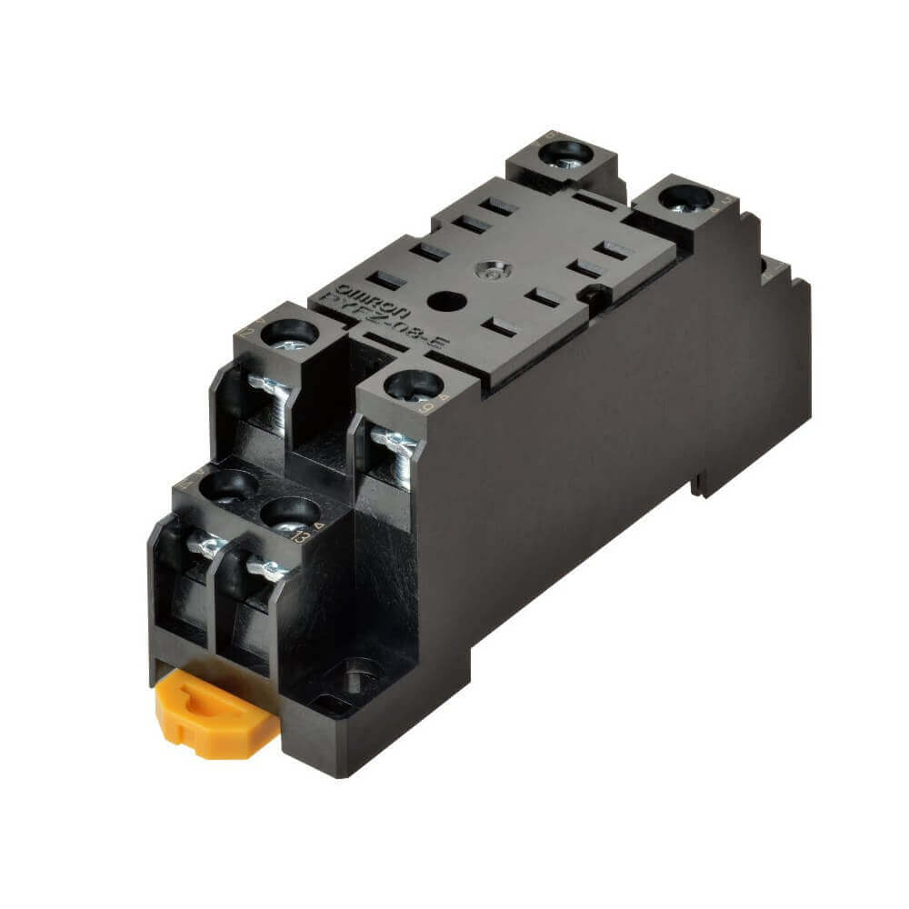 Omron Pyfz-14-e Base Relay - Color: Black