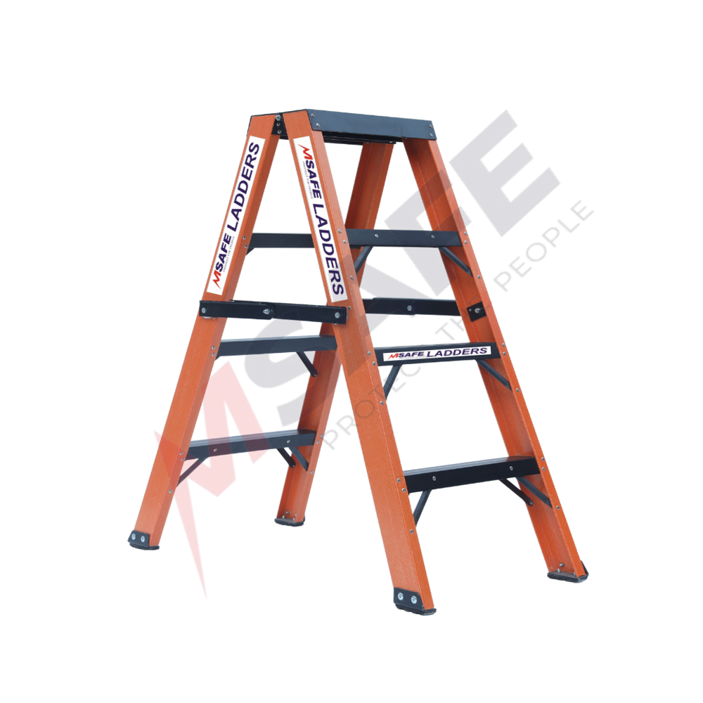 Frp A Type Twin Side Ladder - Feature: Non-slip Treads