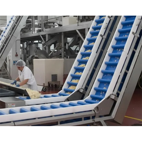 Bucket Conveyor - Color: Silver
