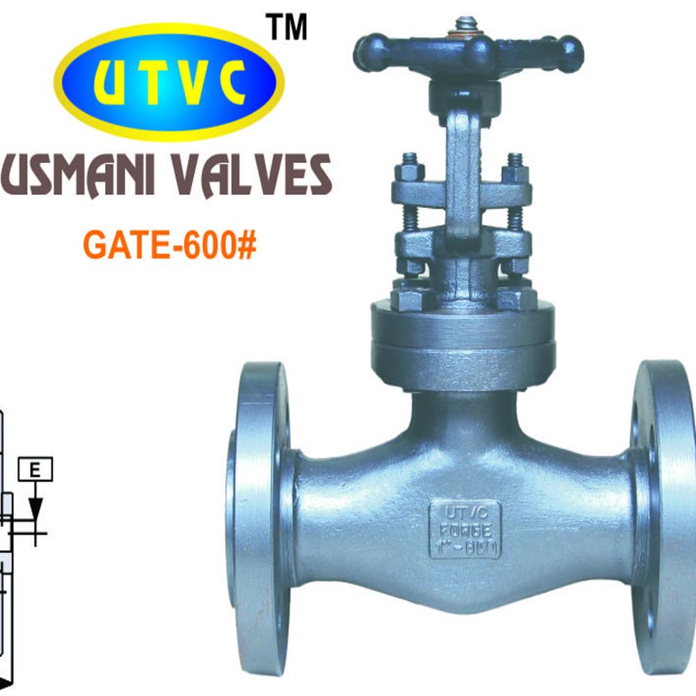 Forged Steel Gate Valves Class 600 Flanged End - Material: Brass
