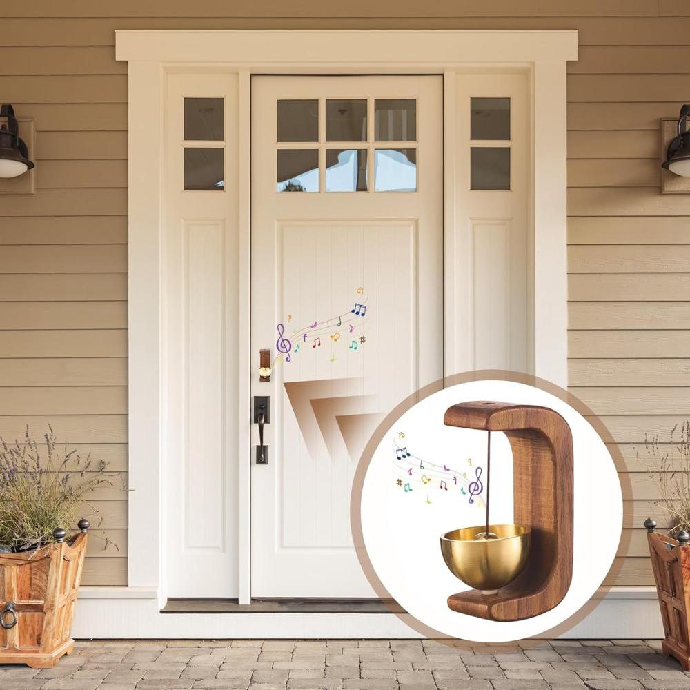 Wooden Door Bell