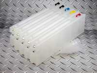 Refillable Cartridge For Use In Epson T3270, T5270, T7270, - Color: White
