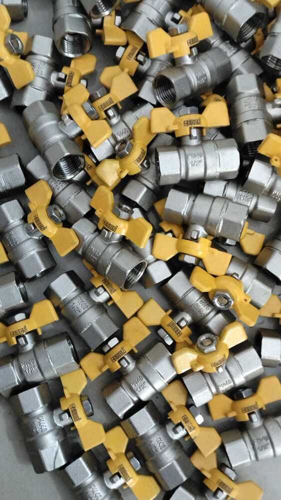 BRASS Butterfly Handel Ball Valve