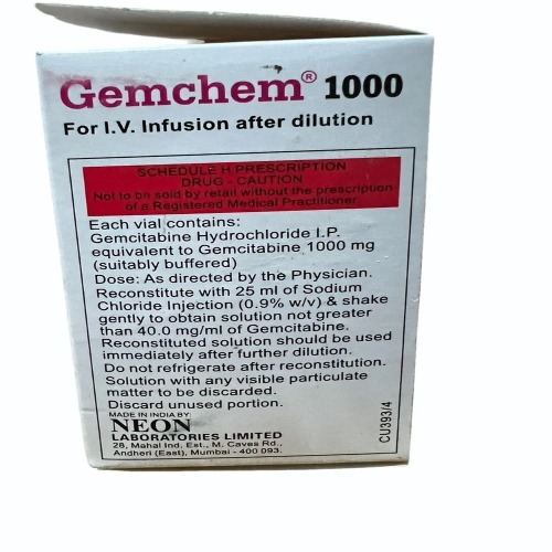 Gemchem 1000 mg Injection