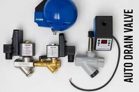 Air Compressor Auto Drain Valve Manufacturing In Gujarat - Color: Silver