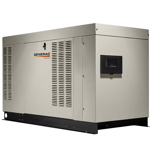 48 kW Generac Protector Series 277-480V Generator 3-Phase Natural Gas or Propane RG04845KNAX