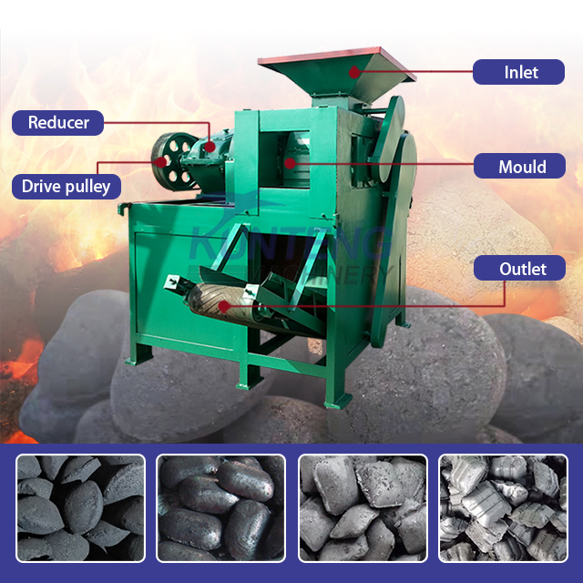 Roller Type Scrap Metal Powder Pressing Machine
