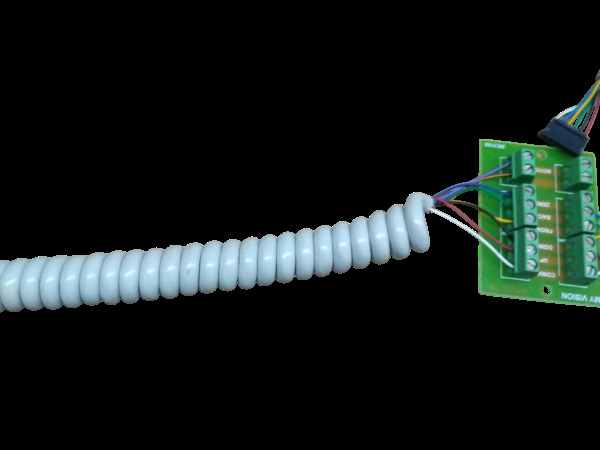 White Spiral Cable - Features: High Quality