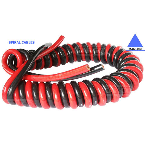 Electric Spiral Cable - Color: Multicolor