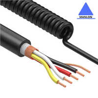 Black Spiral Cable - Color: Multicolor