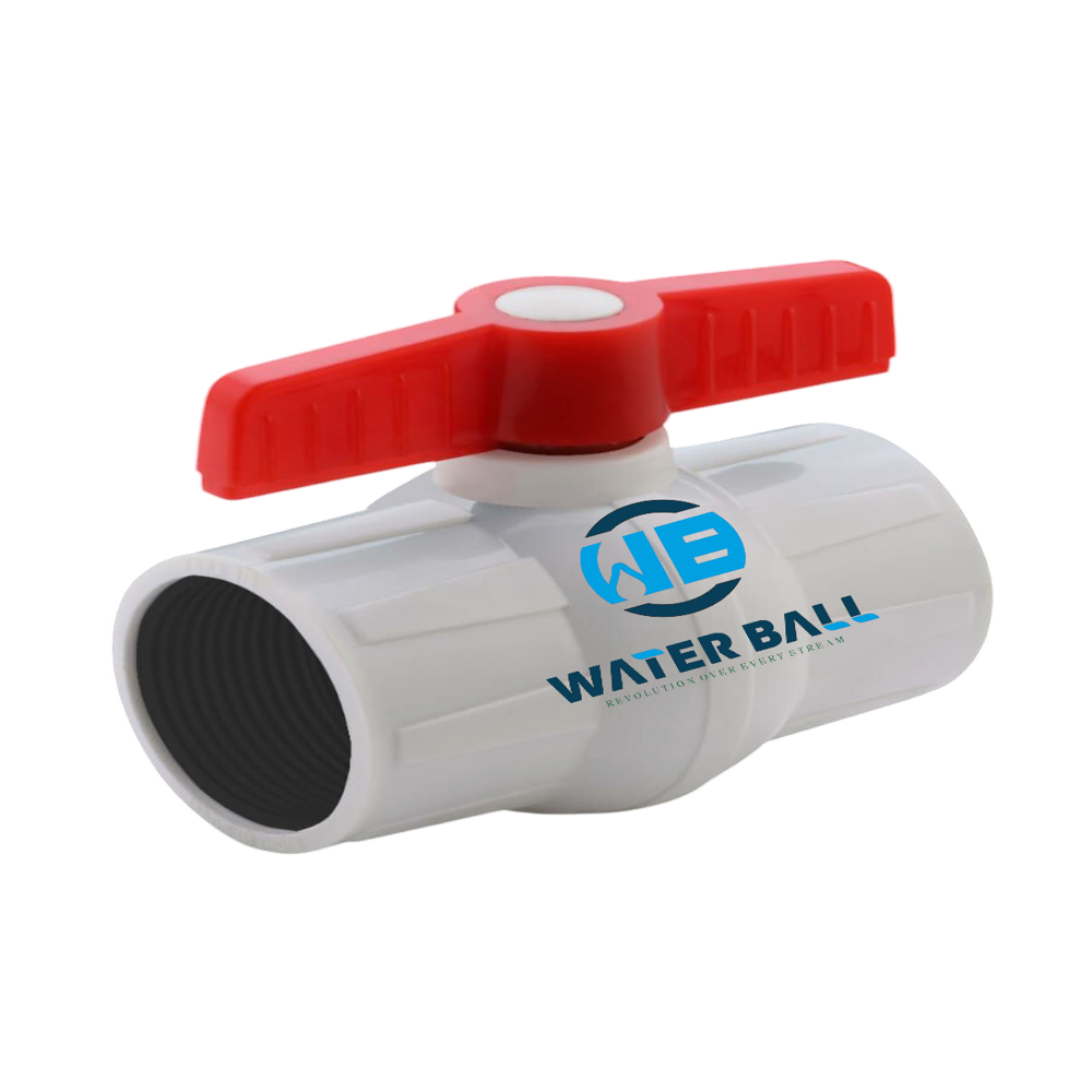 75mm White Pvc Ball Valve - Application: Plumbing
