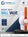 75mm White Pvc Ball Valve - Application: Plumbing