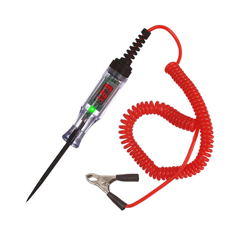 Led Display Digital Voltage Tester - Color: Red