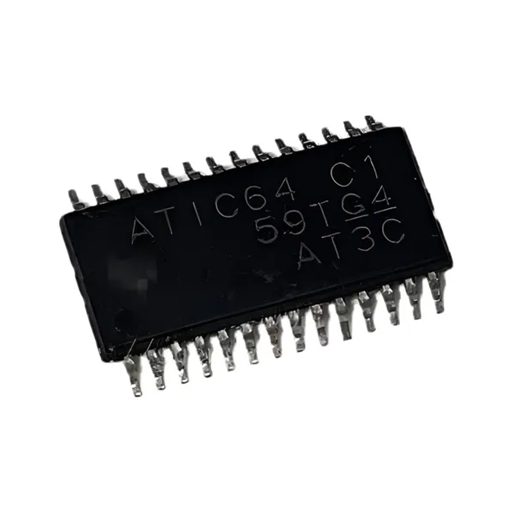 Atic64C1 Integrated Circuits - Color: Black