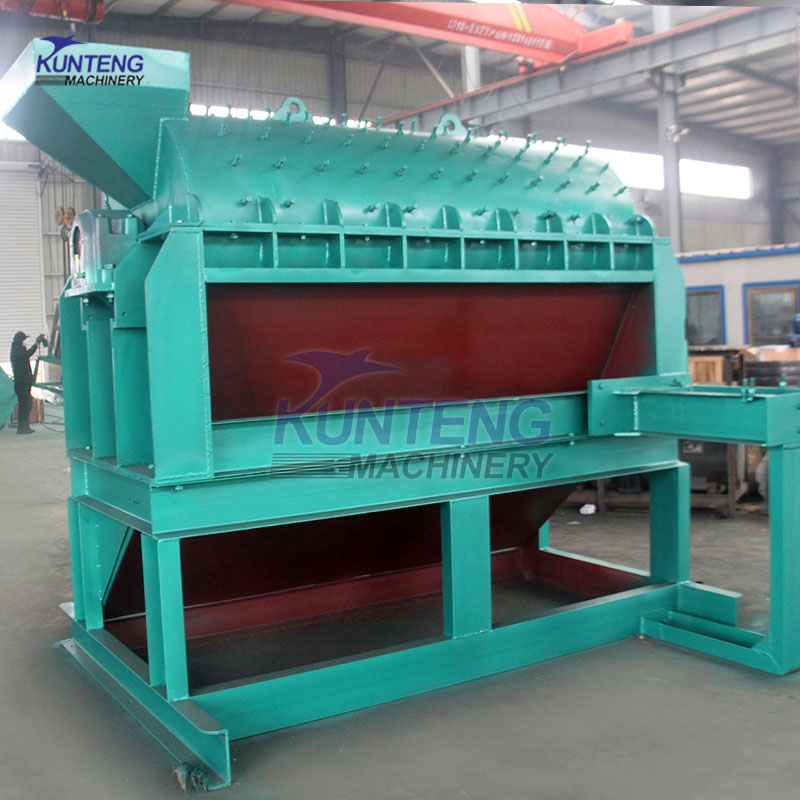 Palm Coconut Shell Fiber Extracting Machine