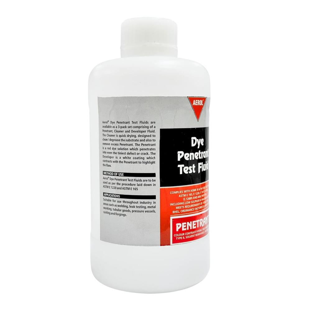 Aerol Dye Penetrant Test (DPT) Fluid (Cleaner)