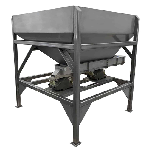 Hopper Material Feeder - Color: Grey