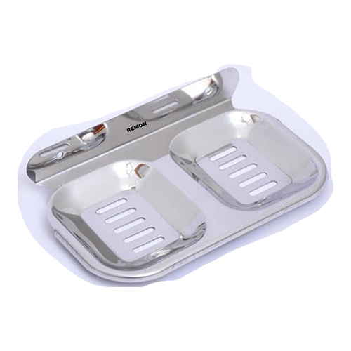 Green Gold Double Soap Dish