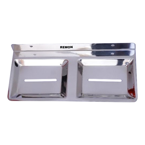 Square Double Soap Dish