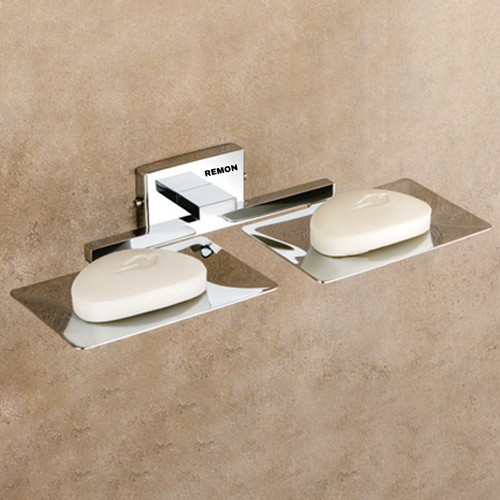 Square Double Soap Dish