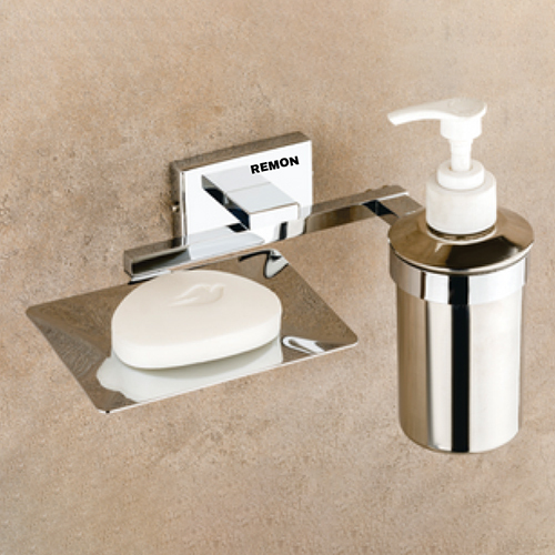 Square Tumbler With Soap Dish