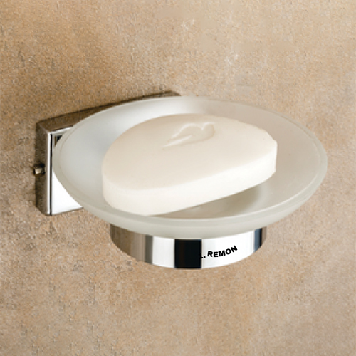 Square Tumbler With Soap Dish