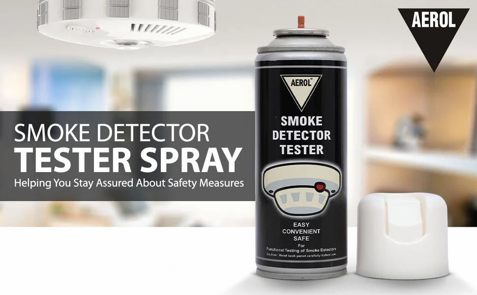 Aerol Smoke Detector Tester Spray, Grade 9980