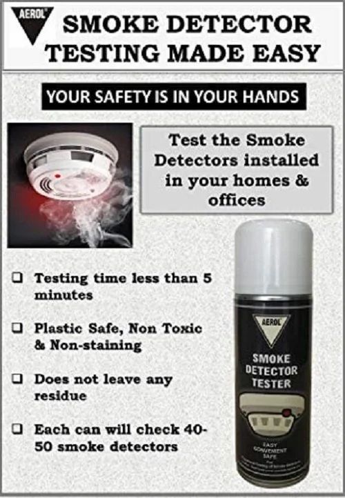 Aerol Smoke Detector Tester Spray, Grade 9980