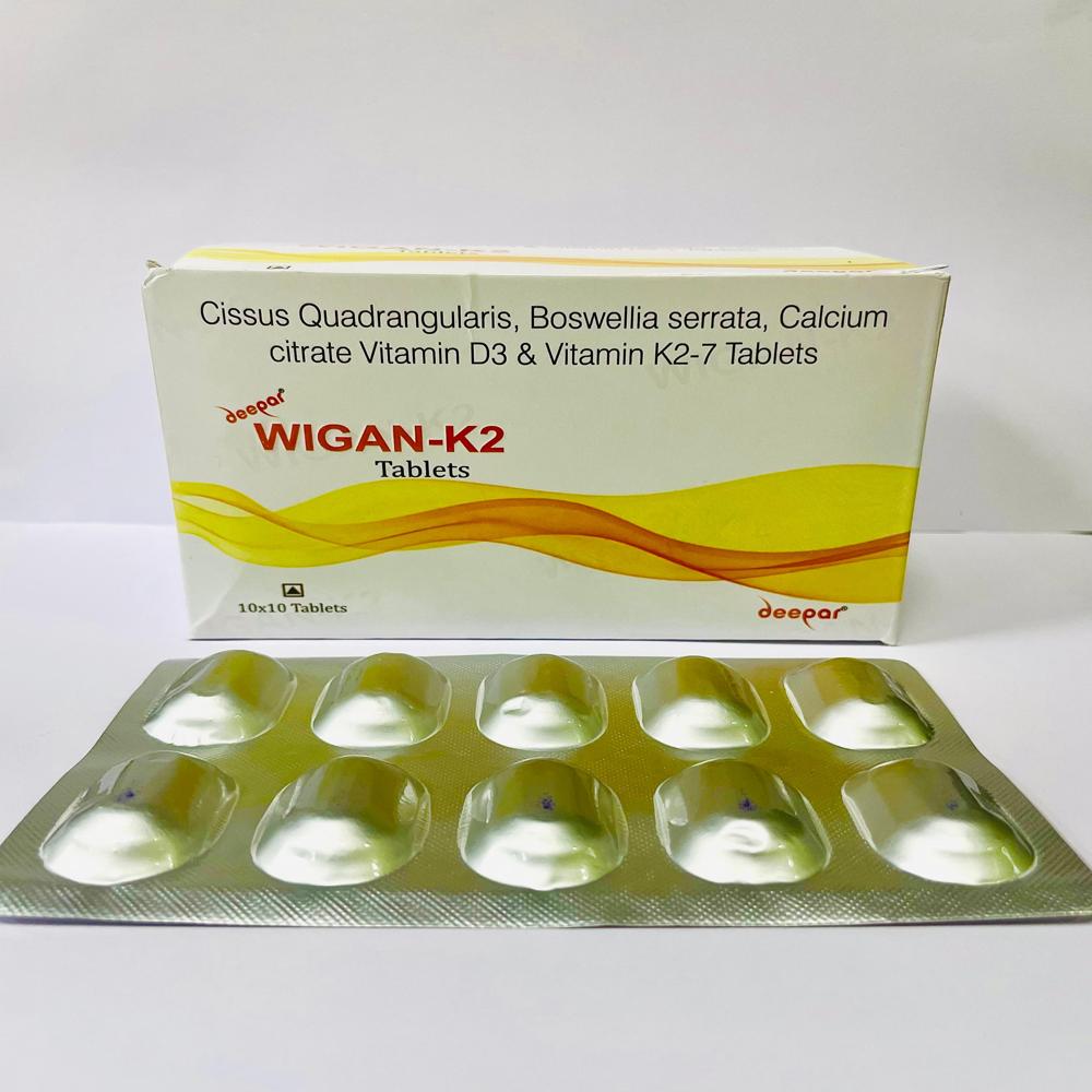 Boswellia Serrata  Calcium Citrate Vit K2-7 - Physical Form: Tablets