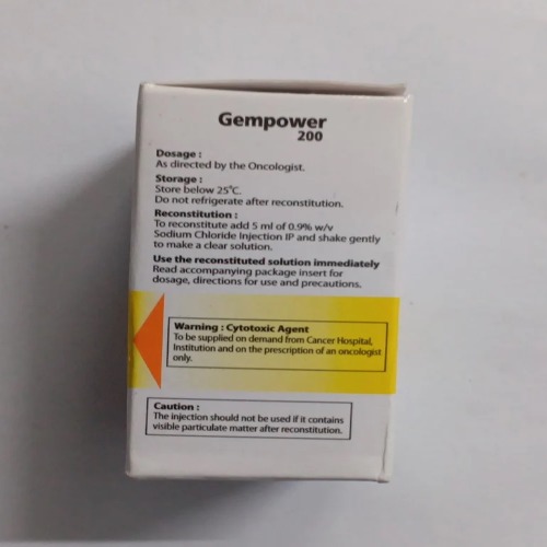 Gempower 200 Mg Injection - Physical Form: Powder