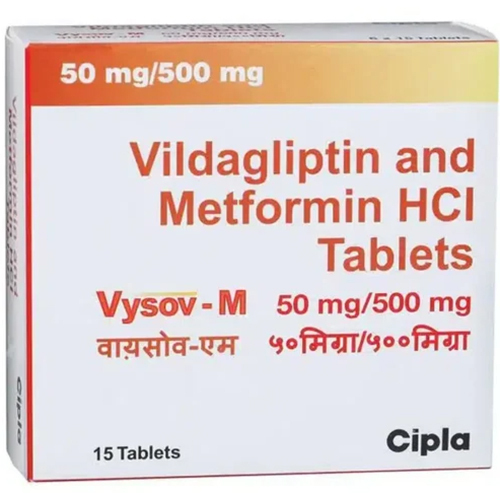 Vildagliptin And Metformin Tablets