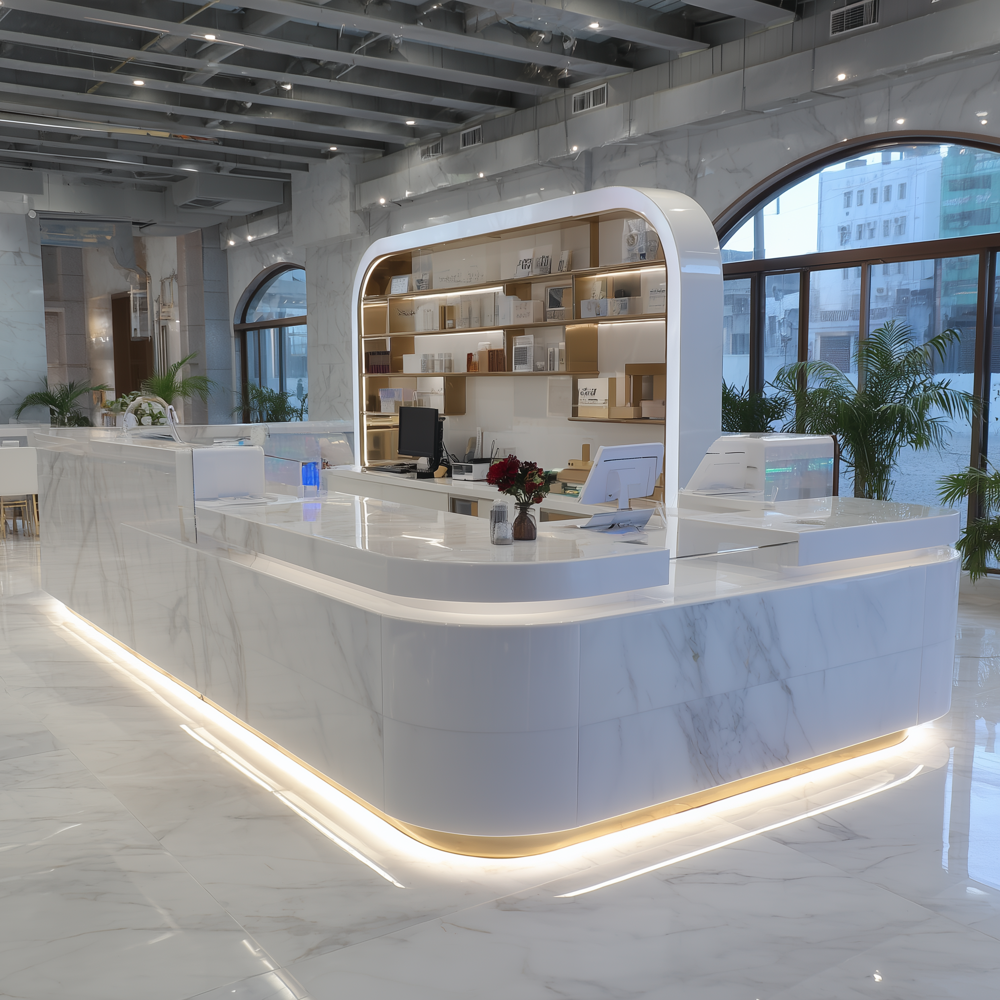 Corian sheet distributor