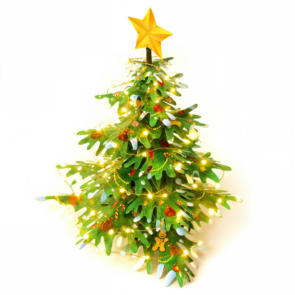 Merry Christmas Tree (with Light) - Ru-cm201