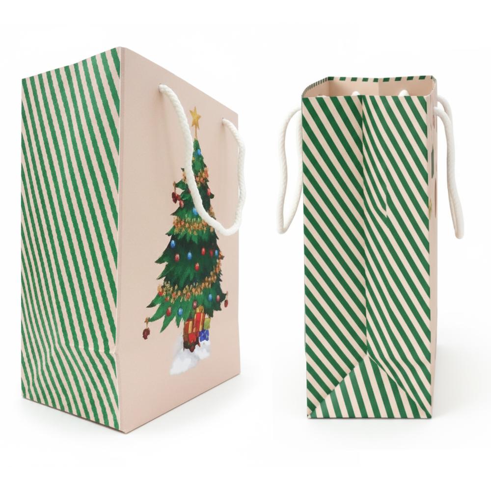 Merry Christmas Paper Bag White - RU-CM209