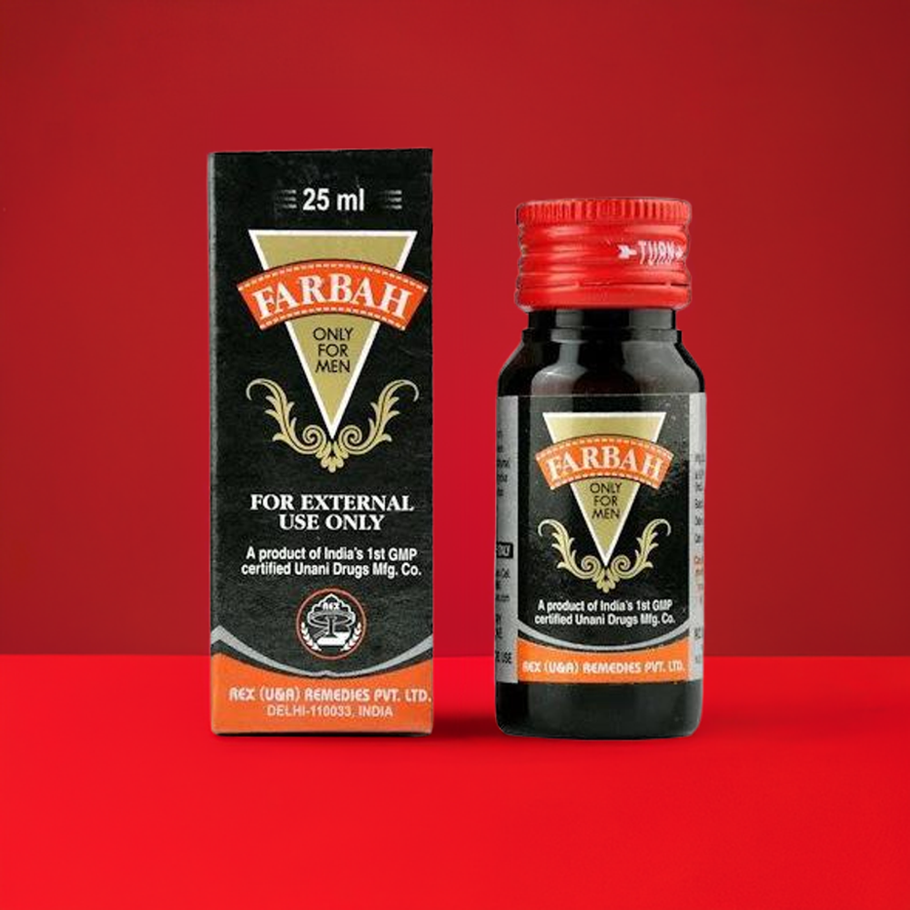 Rex Farbah Oil 25ml - Direction: As Directed By The Physician