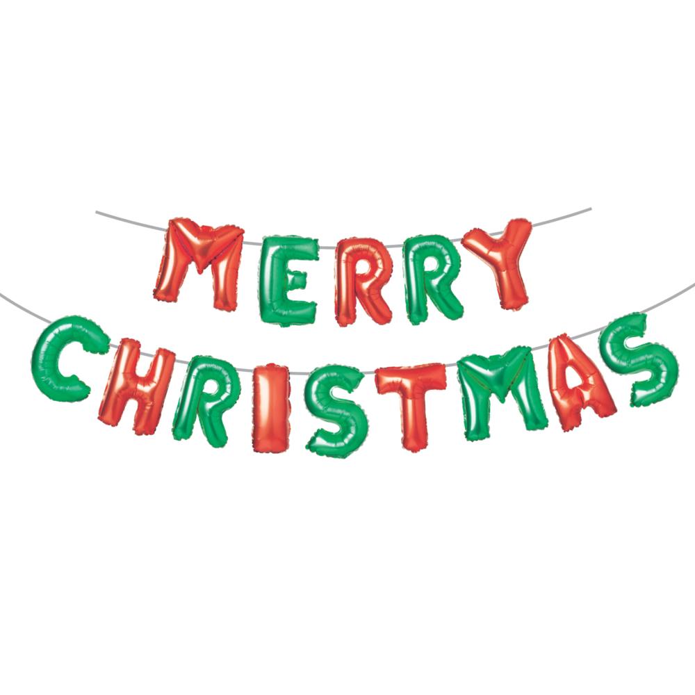 Merry Christmas RG Foil Banner - RU-CM006