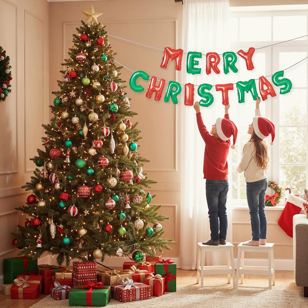 Merry Christmas RG Foil Banner - RU-CM006