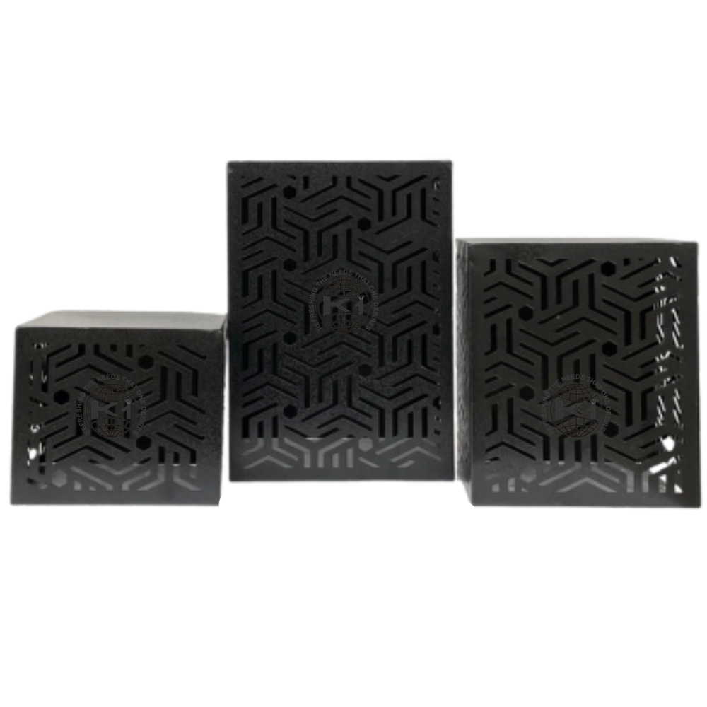 Premium Black Elevated Buffet and Dessert Riser