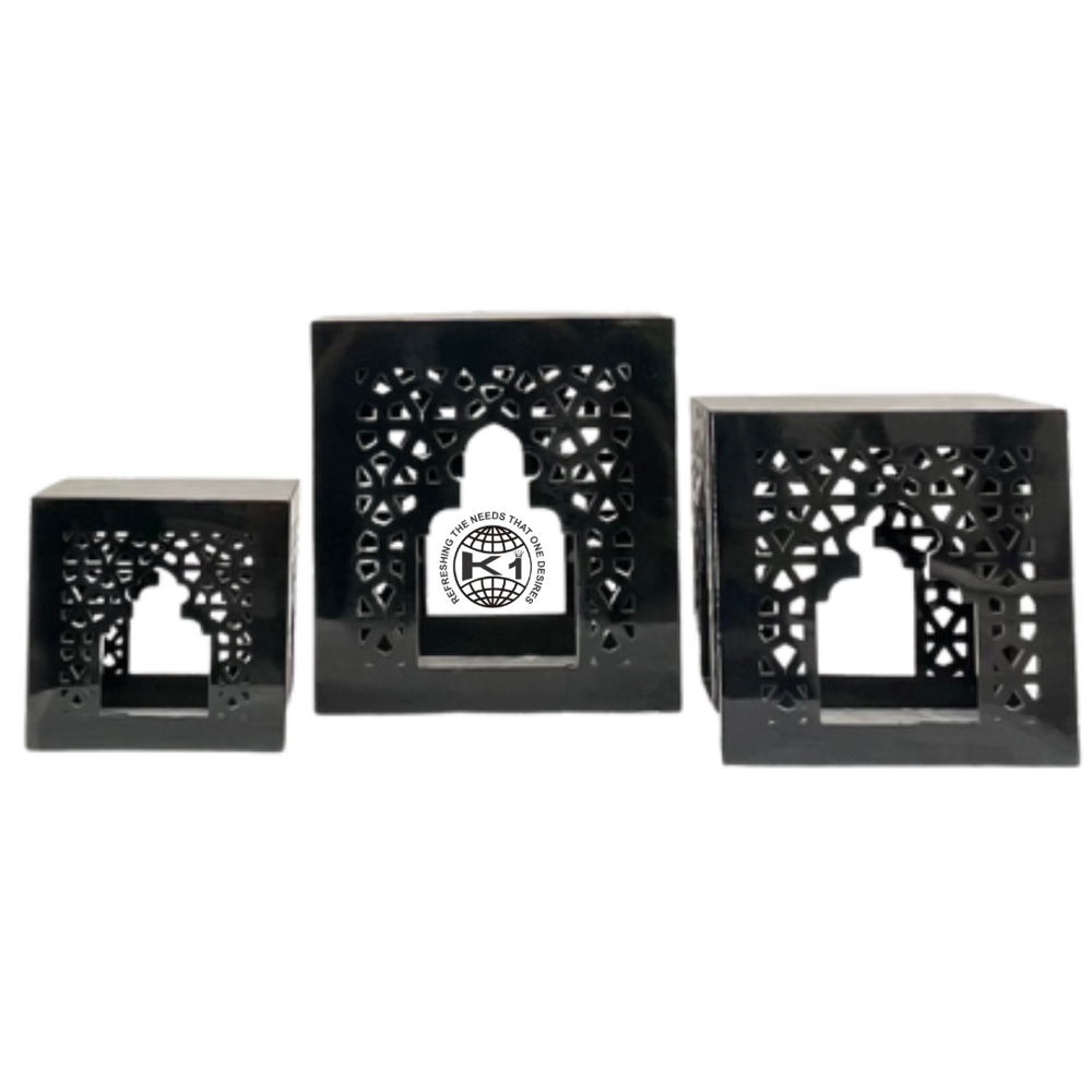 Premium Black Elevated Buffet and Dessert Riser