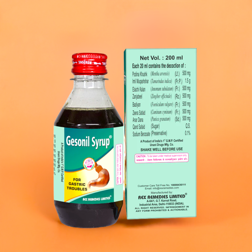 Rex Gesonil sryup 200ml