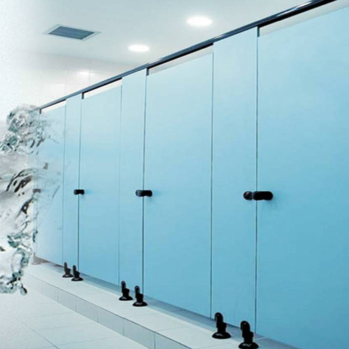 Water Resistant Toilet Cubicles System - Shape: Rectangle