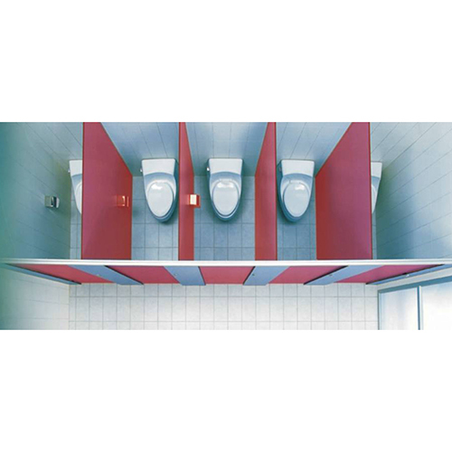 Design Pattern Toilet Cubicles System - Color: Red