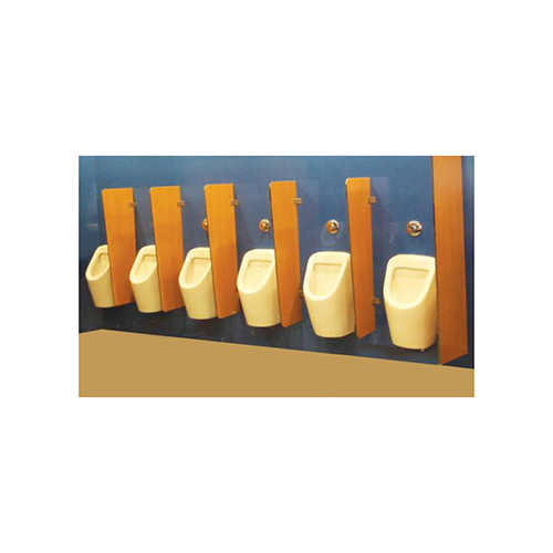 Yellow Modular Urinal Partition - Feature: Easy To Install